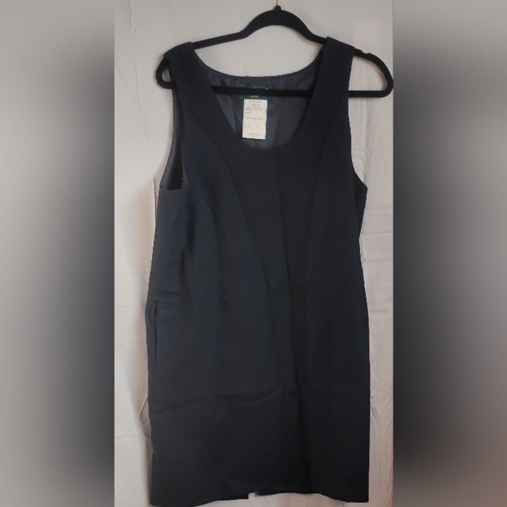 Harve Bernard holtzman 100% wool dress short sleeves size 8